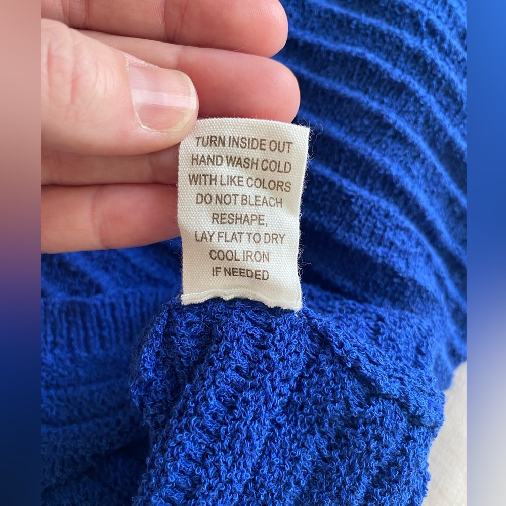 Blu Pepper Knit Top - Women’s Size Large - Picture 5 of 5